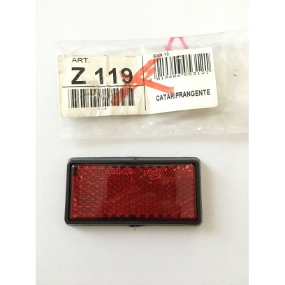 GIVI Z119 ADESIVO CATARIFRANGENTE ROSSO GIVI  84X42 mm