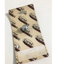 DPM RACE X-041 COPRIFILETTO SPECCHIO SX MOTO UNIVERSALE M10x1,25 CROMATO
