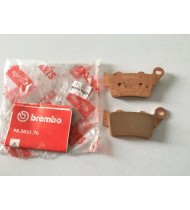 AP8133825 COPPIA PASTIGLIE FRENO POST. BREMBO ORIGINALI APRILIA PEGASO STRADA-TRAIL 650