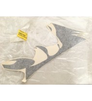 AP8277541 ADESIVO DECALCO LEONE SEMISCUDO ANT DX ORIGINALE APRILIA SR 50 R FACTORY 