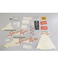 AP8215635 SERIE ADESIVI DECALCO APRILIA AMICO 50 GL 1993-1995 VERDE-PRUGNA