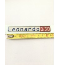 ADESIVO EMBLEMA IN GOMMA ORIGINALE APRILIA LEONARDO 150 1996