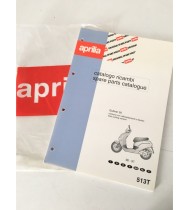 AP88513T0 CATALOGO RICAMBI 513T ORIGINALE APRILIA GULLIVER 50 LC