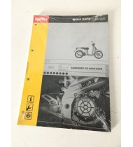 AP88540Y0 CATALOGO RICAMBI 540Y ORIGINALE APRILIA SCARABEO 50 2T 2000-2002