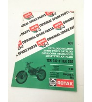 CATALOGO RICAMBI MOTORE ORIGINALE APRILIA TXR 240 312 M 1988