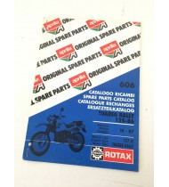 CATALOGO RICAMBI MOTORE ROTAX ORIGINALE APRILIA TUAREG RALLY 125 1986
