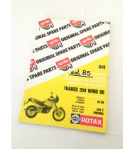 CATALOGO RICAMBI MOTORE ROTAX ORIGINALE APRILIA TUAREG 350 WIND 1988