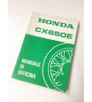 MANUALE DI OFFICINA ORIGINALE HONDA CX 650 E ANNI '80 NUOVO