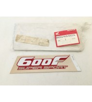 64302-MV9-600ZB ADESIVO FIANCATA ORIGINALE HONDA CBR 600 F 1991