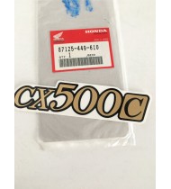 87125-449-610 ADESIVO FIANCHETTO LATERALE ORIGINALE HONDA CX 500 C 1980