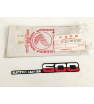87125-MM0-620ZC ADESIVO FIANCHETTO LATERALE DX ORIGINALE HONDA XL 600 RM 1986