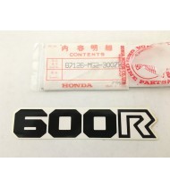 87126-MG2-300ZB ADESIVO FIANCHETTO LATERALE ORIGINALE HONDA XL 600R 