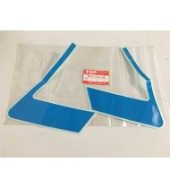 68110-14A81-08L COPPIA ADESIVI SERBATOIO ORIGINALE SUZUKI DR 500 DAKAR 1988