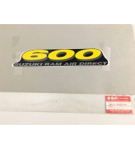 68131-34E00-G9V ADESIVO "600" FIANCHETTO POST. ORIGINALE SUZUKI GSX-R 600 1997-2000
