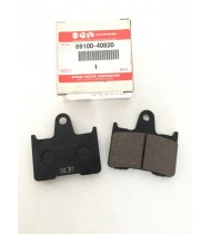 69100-40820 COPPIA PASTIGLIE FRENO POST ORIGINALI SUZUKI GSX-R 600 750 1000 GSX 1400 BANDIT 650