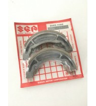 64400-41840 COPPIA GANASCE  FRENO POST.  ORIGINALI SUZUKI UG HOKUTO 110 2000-2004