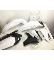 FM RACING PL90262 KIT PLASTICHE YAMAHA YZF 450 R 2010-2013 COLORE BIANCO