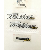 KIT ADESIVI CARENA ORIGINALE PEUGEOT TREKKER 100 1998 753235